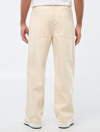 Wijd model / relaxed fit jeans met 5 zakken