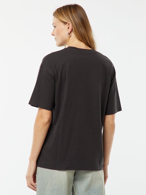 Wijd T-shirt met 'The Rolling Stones'-print - Kiabi