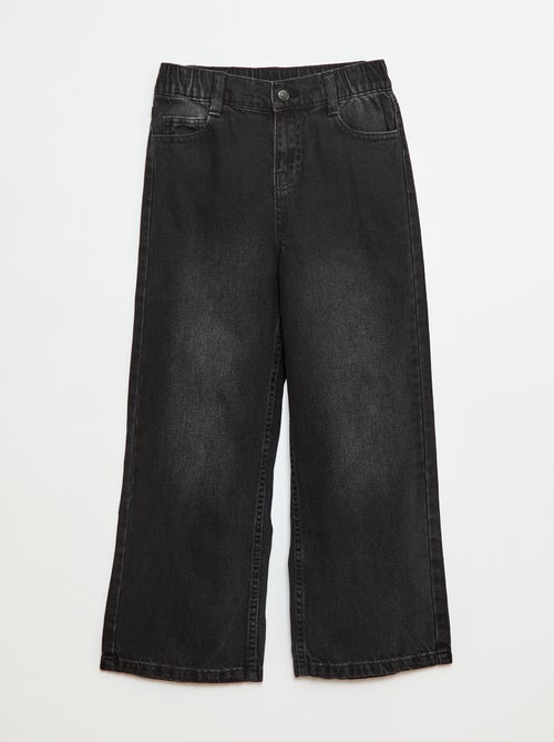 Wijde 5-pocket-jeans van spijkerstof - Kiabi