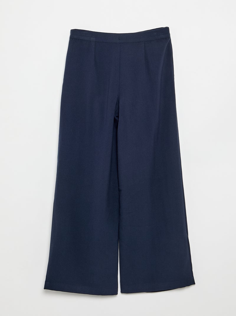 Wijde broek Blauw - Kiabi