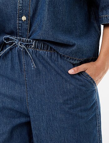 Wijde broek met 2 zakken