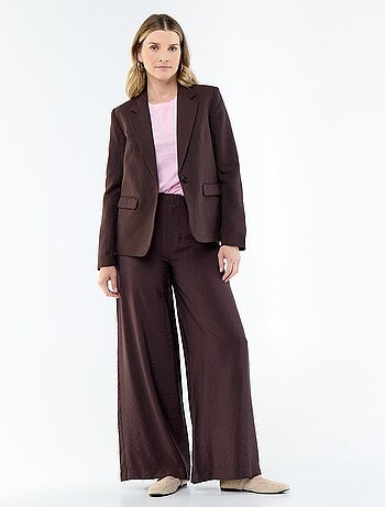 Wijde broek met 2 zakken