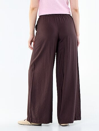 Wijde broek met 2 zakken