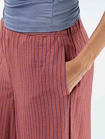 Wijde broek met 2 zakken