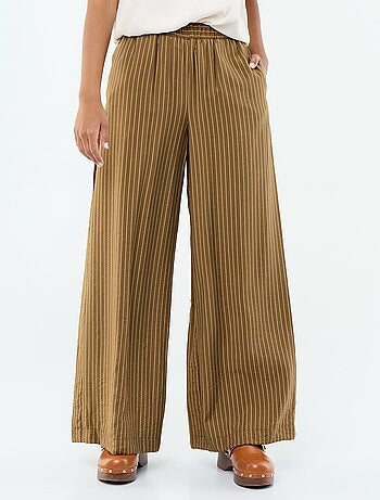 Wijde broek met 2 zakken