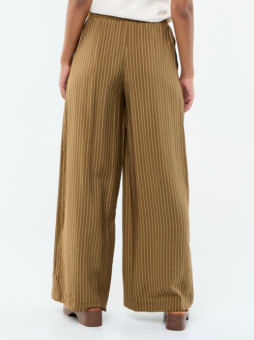 Wijde broek met 2 zakken - Kiabi