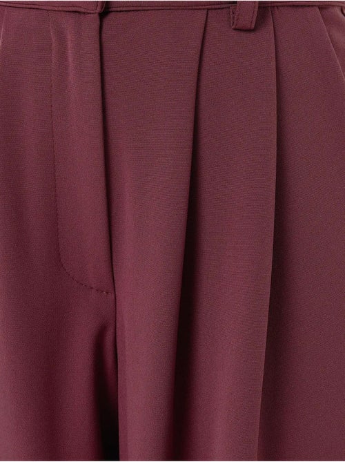 Wijde broek met dubbele taille - Kiabi Wijde broek met dubbele taille - Kiabi