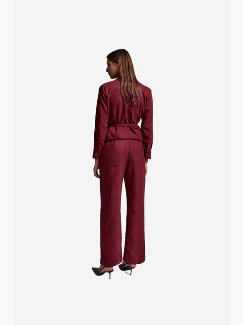 Wijde broek met elastische taille dilvin - Kiabi Wijde broek met elastische taille dilvin - Kiabi