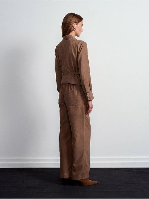 Wijde broek met elastische taille dilvin - Kiabi Wijde broek met elastische taille dilvin - Kiabi