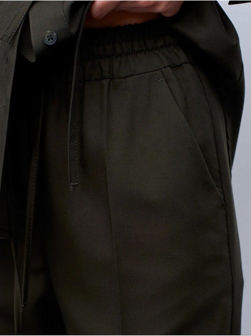 Wijde broek met elastische taille dilvin - Kiabi Wijde broek met elastische taille dilvin - Kiabi