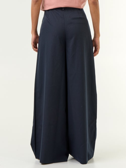 Wijde broek met hoge taille - Kiabi Wijde broek met hoge taille - Kiabi