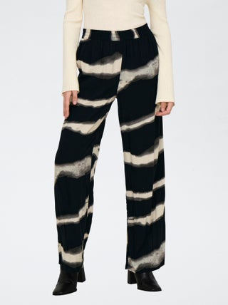 Wijde broek met print 'JDY'