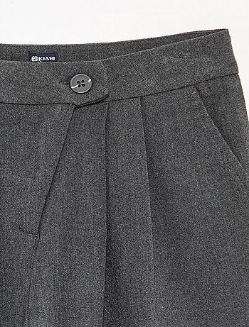 Wijde broek van flanel