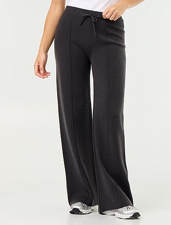 Wijde broek van jerseytricot