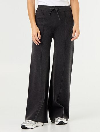 Wijde broek van jerseytricot