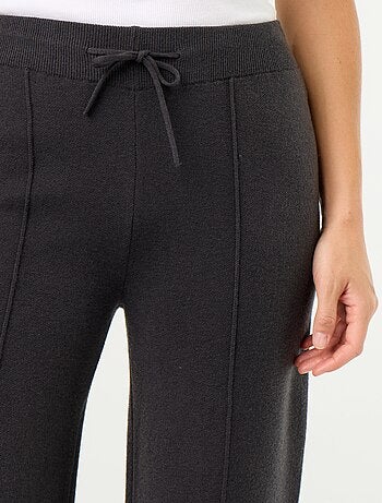 Wijde broek van jerseytricot