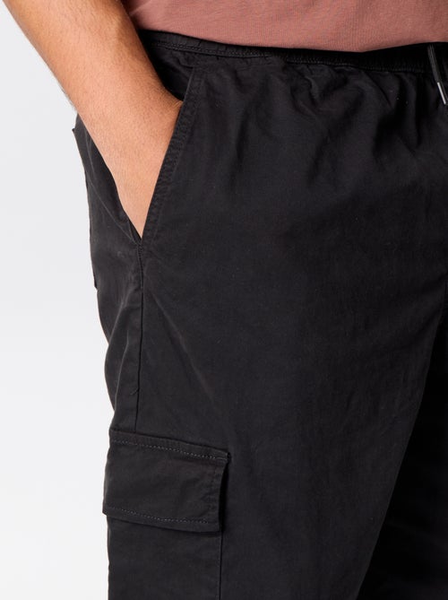 Wijde broek van twill - Kiabi