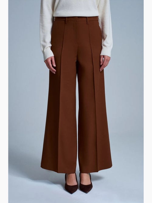 Wijde crêpe broek dilvin - Kiabi Wijde crêpe broek dilvin - Kiabi