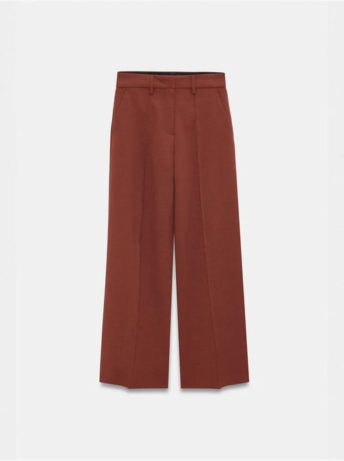 Wijde crêpe broek dilvin - Kiabi Wijde crêpe broek dilvin - Kiabi