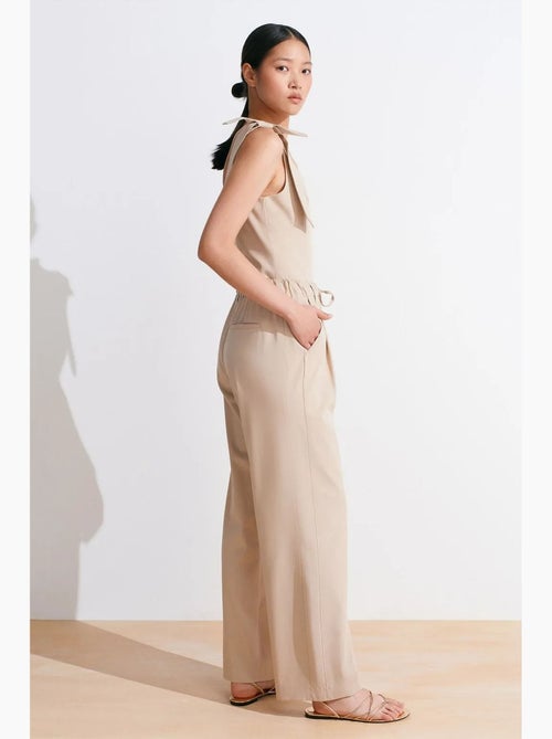 Wijde crêpe broek dilvin - Kiabi Wijde crêpe broek dilvin - Kiabi