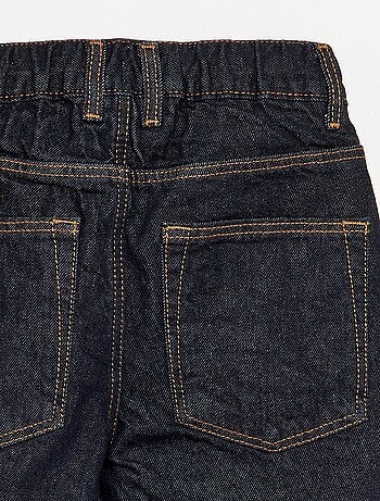 Wijde denim broek
