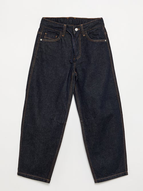Wijde denim broek - Kiabi