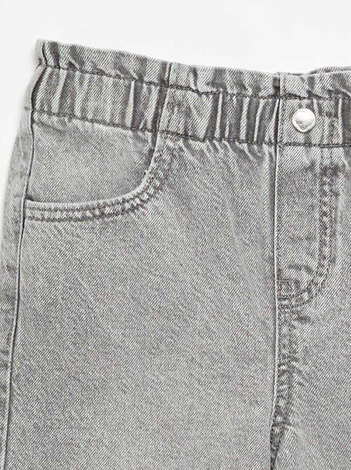 Wijde denim broek - Kiabi Wijde denim broek - Kiabi