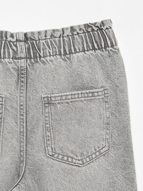 Wijde denim broek - Kiabi Wijde denim broek - Kiabi