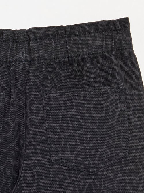 Wijde denim broek - Kiabi