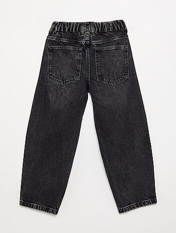 Wijde denim broek