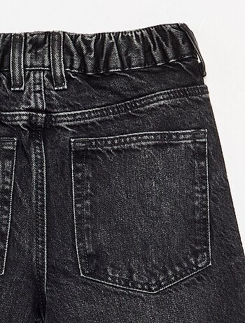 Wijde denim broek
