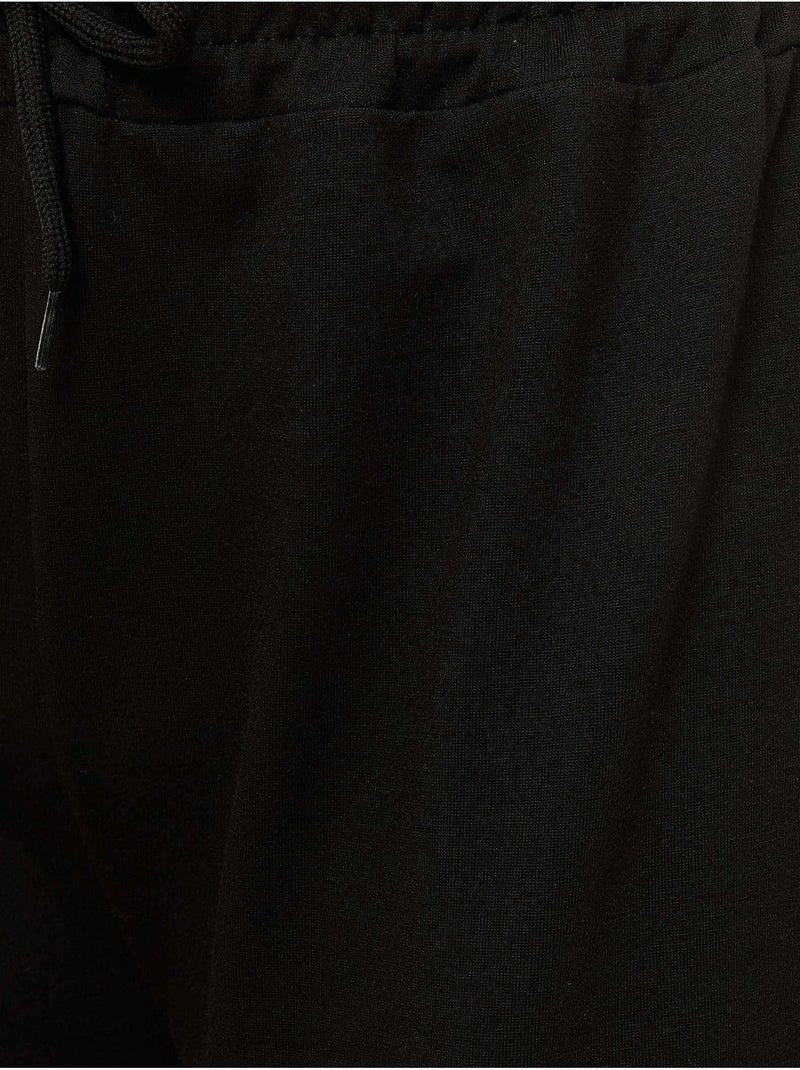 Wijde elastische joggingbroek hiccup Zwart - Kiabi