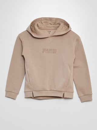 Wijde hoodie