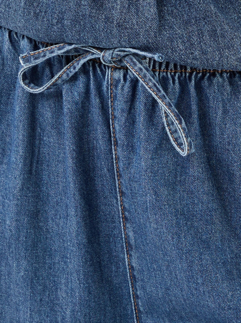 Wijde jeans Blauw - Kiabi