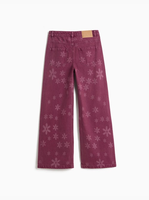 Wijde jeans – bloemen, mo fashion - Kiabi Wijde jeans – bloemen, mo fashion - Kiabi