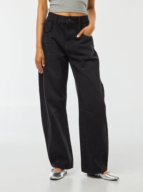 Wijde jeans in bollend model - Kiabi