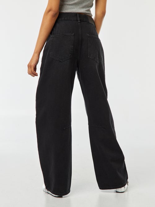 Wijde jeans in bollend model - Kiabi