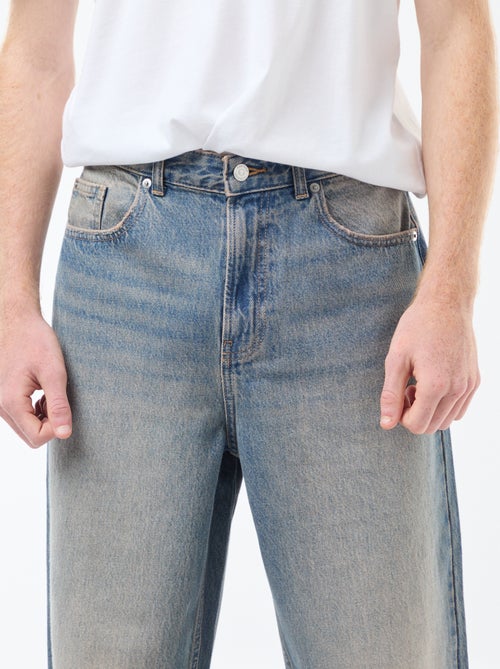 Wijde jeans met 5 zakken | baggymodel - Kiabi