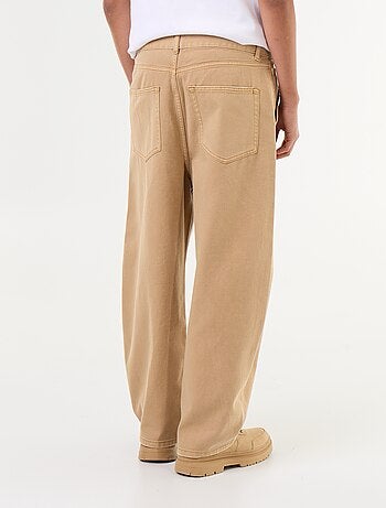 Wijde jeans met 5 zakken