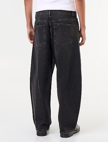 Wijde jeans met 5 zakken