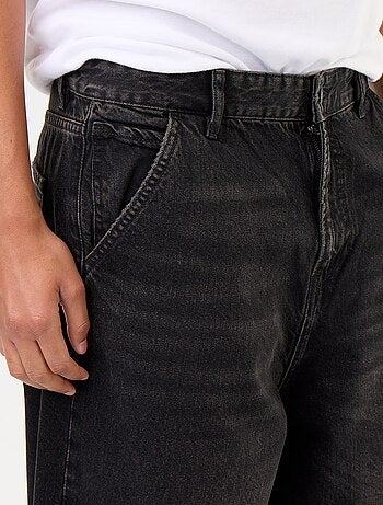 Wijde jeans met 5 zakken