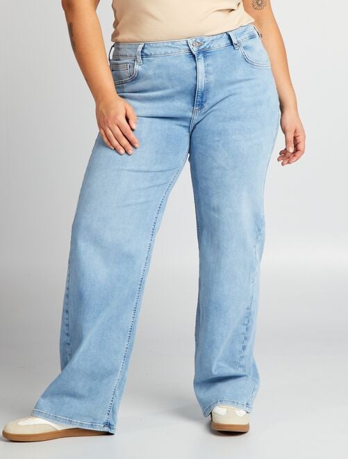Wijde jeans met hoge taille 'Only' - Kiabi