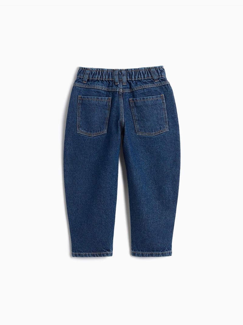 Wijde jeans, mo fashion Blauw - Kiabi