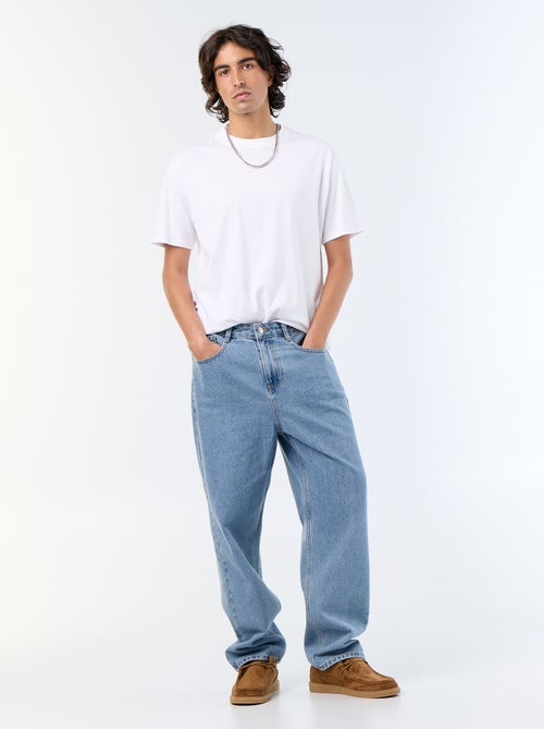 Wijde jeans / relaxed fit jeans - Kiabi Wijde jeans / relaxed fit jeans - Kiabi