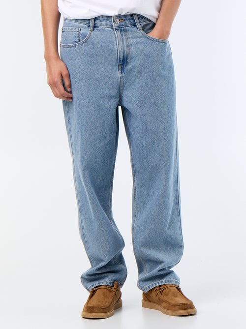 Wijde jeans / relaxed fit jeans - Kiabi Wijde jeans / relaxed fit jeans - Kiabi