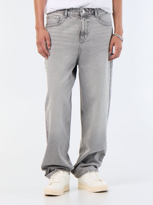 Wijde jeans / relaxed fit jeans - Kiabi Wijde jeans / relaxed fit jeans - Kiabi