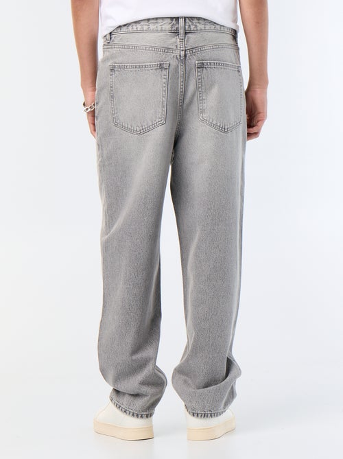 Wijde jeans / relaxed fit jeans - Kiabi Wijde jeans / relaxed fit jeans - Kiabi