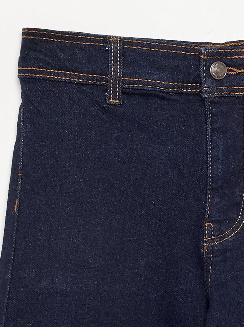 Wijde jeans / wide-leg Blauw - Kiabi