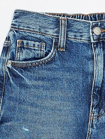 Wijde jeansbroek