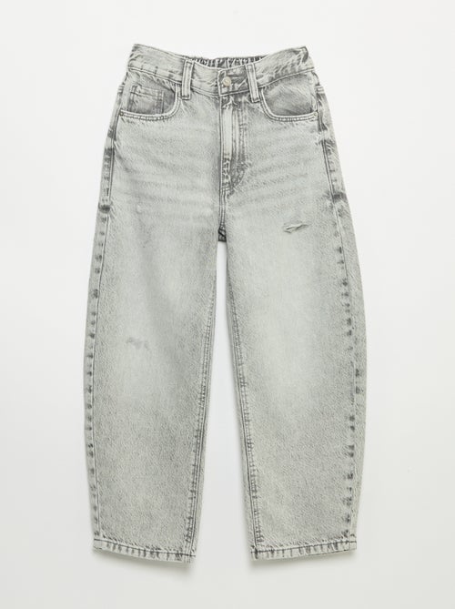 Wijde jeansbroek - Kiabi Wijde jeansbroek - Kiabi
